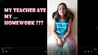 My Teacher Ate My Homework by Kenn Nesbitt
