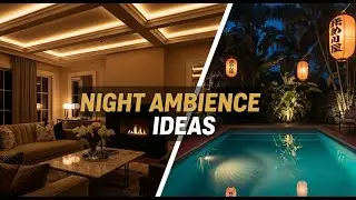 Luxury Night Ambience Ideas | Warm Lighting Inspiration