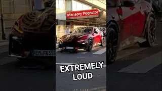 CRAZY LOUD Ferrari MANSORY PUGNATOR Downpipe V12 Sound #ferrari #mansory #ferraripurosangue #shorts
