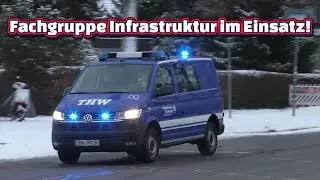 (Fachgruppe Infrastruktur!) Heros Berlin 03/31/25 / Einsatzfahrt THW Berlin!