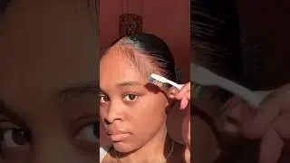 Slick back ponytail tutorial!