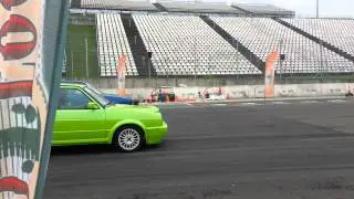 AWD Golf II 1.9 TDI Vs AWD Golf II 2.0 TDI 1/4 mile drag race