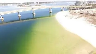 Perdido Pass Aerial Video Jan 19, 2018