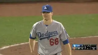 LAD@SF: Stripling tosses 7 1/3 no-hit frames in debut