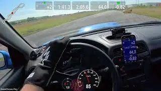 Subaru Impreza WRX GDA POV trackday (used advan 052, 5mt type ra, +30 Celsius)