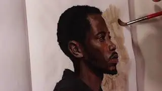 PAINTING TIME-LAPSE || ACRYLIC ON PAPER