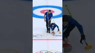 You can't win curling mixed doubles gold without the ultimate +1! 🥌🥇