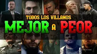 RANKING VILLANOS de CALL OF DUTY de MEJOR a PEOR | J. NARANJITO