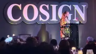 Cosign Awards Dallas 2025 - Veronica Torres Hazley Presents the Latina Trailblazer Award
