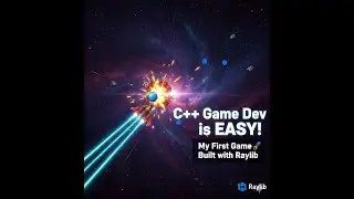 🚀 I Coded This 2D Shooter Game in C++ (Raylib) 💥🔥 | My First Game Dev Project! 🎮