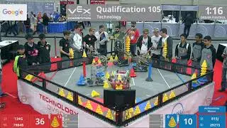 2018 VRC Tech Q105 - 134G 7984B vs 815J 2921S - 106 to 123