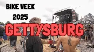 GETTYSBURG BIKE WEEK 2025 with John from MyBunker