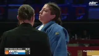 Wakaba TOMITA 🇯🇵 🆚️ Safa SOLIMAN 🇪🇬 | схватка за бронзу/+78кг | Большой Шлем Токио 2025