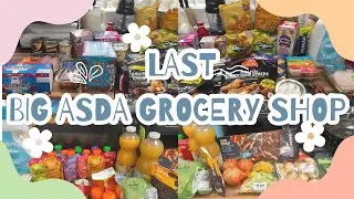 Last Big Asda Grocery Shop | UK Family Of 4 | &pound;103