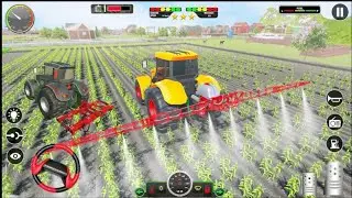 Tractor Farming Driver: Village Simulator 2020 - Forage Plow Farm Harvester - Android Game video #7