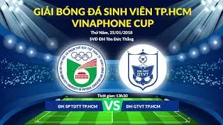 (GTS NEWS) Trận đấu Bán kết giải HCUS GAMES IV - ĐH GTVT TP.HCM - ĐH Sư phạm Thể dục Thể thao
