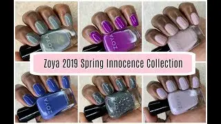 Zoya Innocence Collection | Spring 2019 | Swatches on WOC