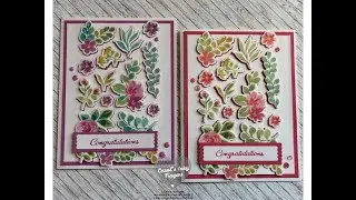 Extraordinary Flora (Congratulations) Card #4-Stampin' Up!