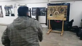 Knife throwing Greece / screw u... Spider