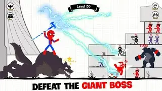 Stick Fight Endless Battle - Smoot Animation Puzzle Game - Gameplay Walkthrough Level 24 (Android)