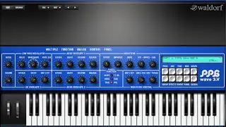 Waldorf PPG Wave 3.V - Demo By SuperVox