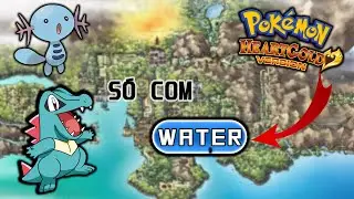 Dá pra zerar POKÉMON HEART GOLD só com tipo ÁGUA? - Desafio Pokémon (Sem itens em batalha)