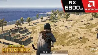 PUBG RX 6800 XT 16GB - i7 10700 - 32GB RAM [ 1080P Ultra Graphics ]