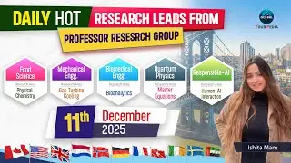 Best Research Topics for PhD 2025 | Engineering, Chemistry & Physics | 11th Dec 2025
