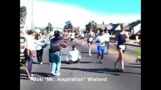 Double Amputee Veteran Bob Wieland runs the LA Marathon on his HANDS!  