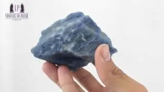 QUARTZO AZUL IN NATURA EM BRUTO - PESO 0,570KG