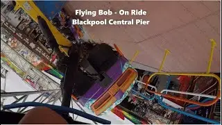 Flying Bob On Ride at Blackpool Central Pier 2021