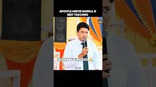 Apostle Ankur Narula ji Best Teaching Jesus Christ @AnkurNarulaMinistries #jesus #jesuschrist