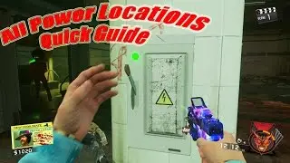 Shaolin shuffle all power locations Quick guide