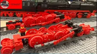 Dampflok Chassis bauen, Dietmar´s Brick-World (222)