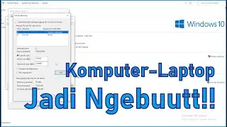 Cara Menambah Kapasitas RAM Secara Virtual | Bikin Lebih Cepat 4x Lipatt!!