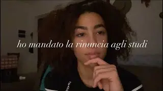 storytime: ho mandato la rinuncia agli studi
