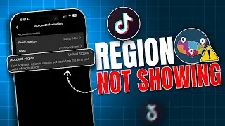 How to Fix TikTok Region or Country Not Showing on iPhone | Solve TikTok Region on iPhone