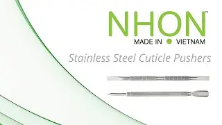 NHON Stainless Steel Cuticle Pushers - Best In The Market