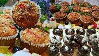 جديد رمضان🌙كاب كيك صحي💯ختاري مالح او حلو بالقمح والماء لاحليب لاجبن لاسكر