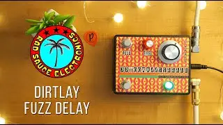 Rad Sauce Electronics Dirtlay Fuzz Delay