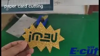 KI-720 cutting plotter for cutting 300g cardboard