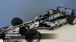 Lego Technic 8458 Silver Champion Racer Speed Build