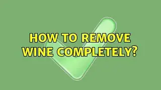 Ubuntu: How to remove wine completely?
