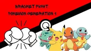 Bracket Fight: Pok&eacute;mon Generation 1