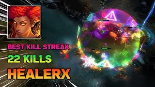 HoN Pyromancer - HealerX - Best Kill Streak - CM