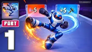 Robot Transform: Runner Game - Gameplay Walkthrough Part 1 - Run Change Win Fast (iOS, Android)