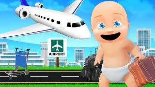 Baby GOES To The AIRPORT...
