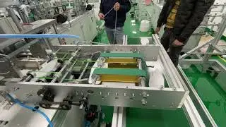 High speed full-auto 3D fish type mask making machine