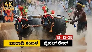 Baradi Kambala Final race 2025| ಬಾರಾಡಿ ಕಂಬಳ ಫೈನಲ್ ರೇಸ್
