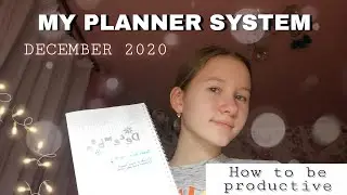 My Planner System / How to be productive / DECEMBER 2020